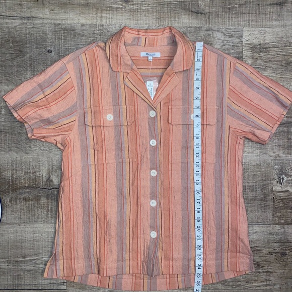 Madewell Button up NWT - Picture 6 of 7